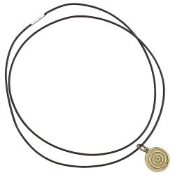 vidaXL Ādas aukla Tumši brūna DIA2 mm x 5 m Āda