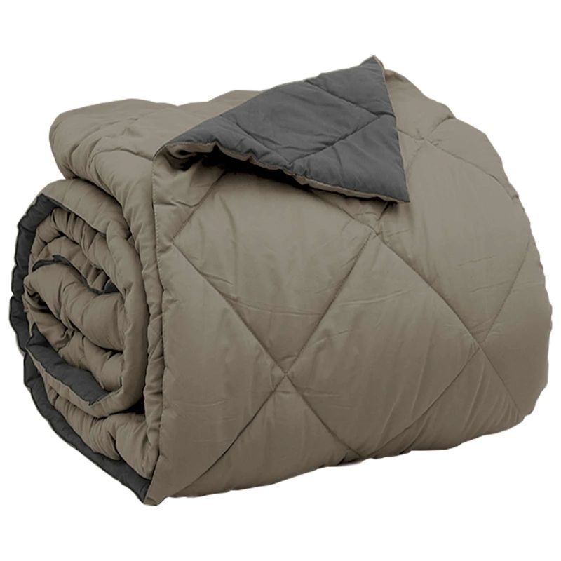 vidaXL Pilnas gada sega Gaiši pelēks un antracīts 220 x 200 cm