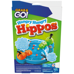 Ceļojumu spēle Hungry Hungry Hippos Grab&Go