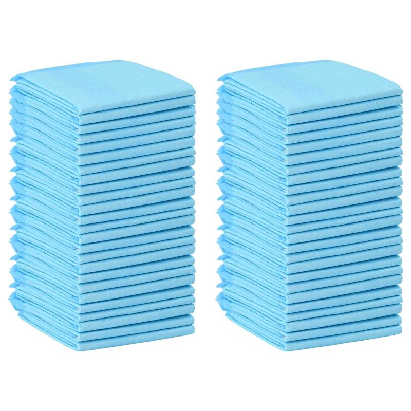 vidaXL Neausta auduma mājdzīvnieku apmācības paklājs 50 pcs 60 x 45 cm