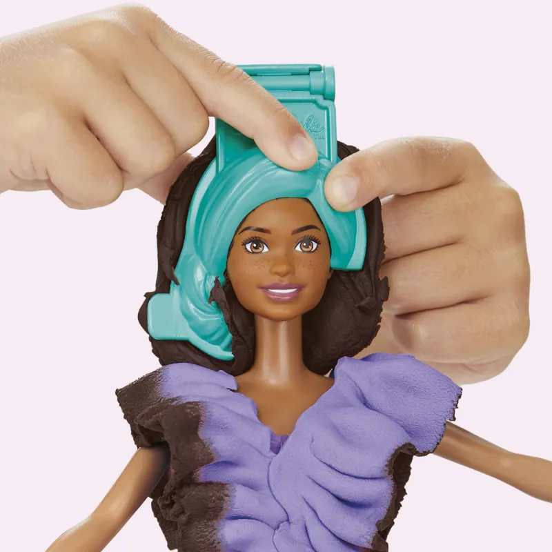 PLAY-DOH BARBIE Rotaļu komplekts Fashionista Ruffles