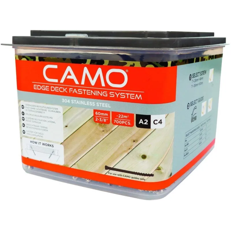 Koka skrūve, grīdas CAMO A2, 4.2 x 60 mm, 700 gab.