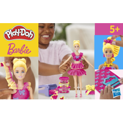 PLAY-DOH BARBIE Rotaļu komplekts Ruffles and Bows