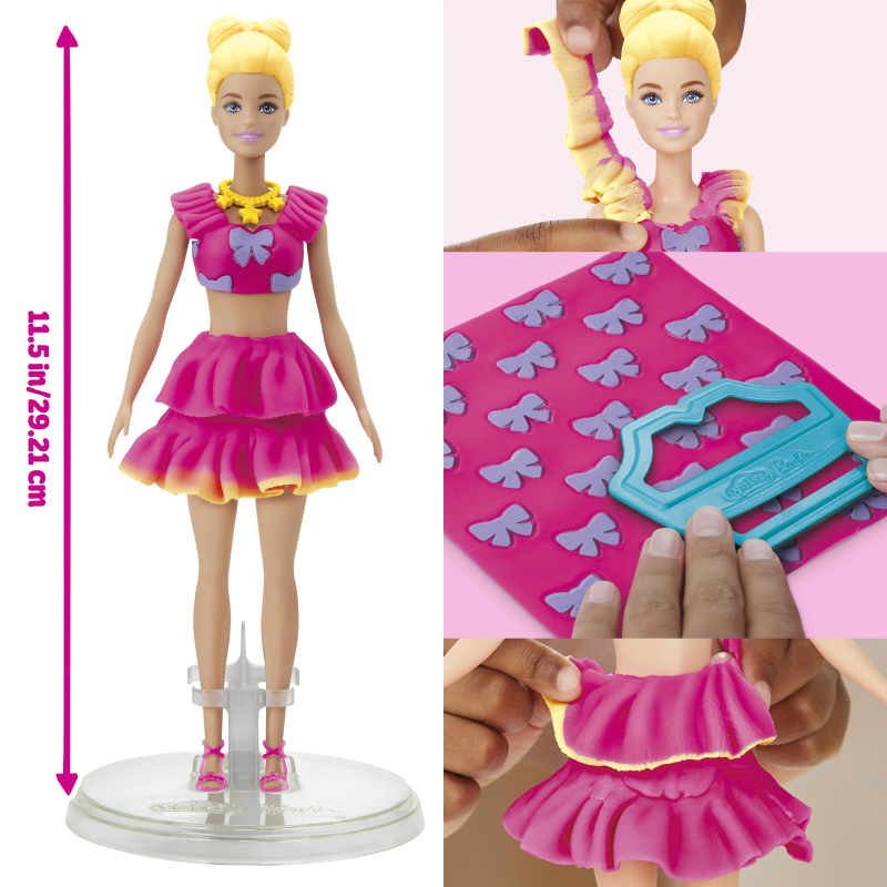 PLAY-DOH BARBIE Rotaļu komplekts Ruffles and Bows