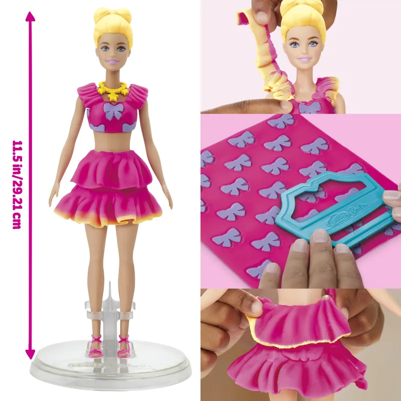 PLAY-DOH BARBIE Rotaļu komplekts Ruffles and Bows