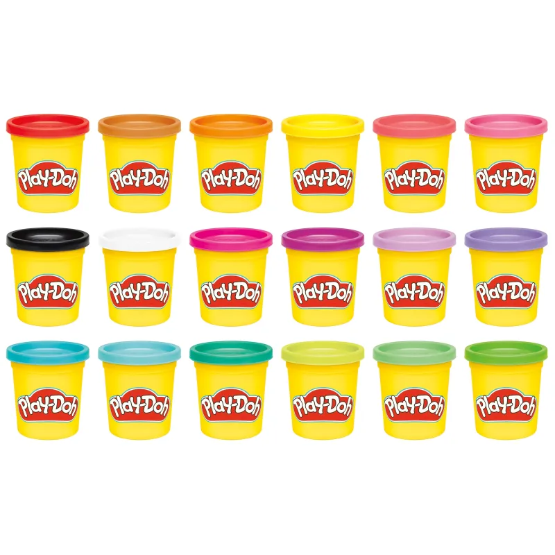 PLAY-DOH Plastilino rinkinys, 18 vnt.