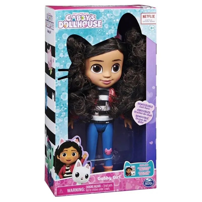 Lėlė Spin Master Gabbys Dollhouse Gabby Girl 6060430, 20 cm, įvairių spalvų