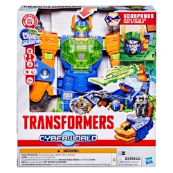 TRANSFORMERS Cyberworld Figure Scorponok Strike Battle, 35 cm