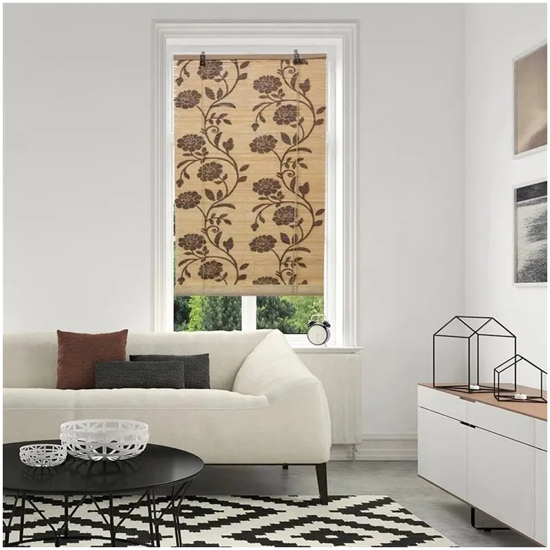 Ritininė užuolaida Okko Bambo TH-B904 TH-B904, ruda sp., 180 cm x 160 cm