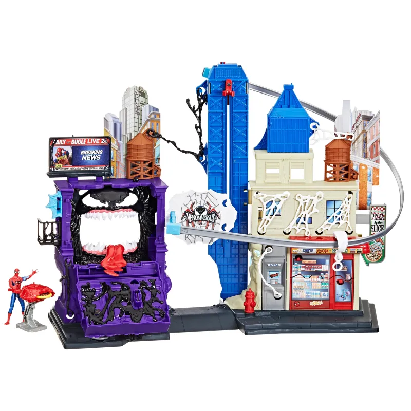 SPIDER-MAN playset Venomversus Web City Showdown