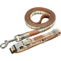 Antkaklis šunims Zolux Scott, ruda sp.-žydra sp., 1200 mm x 25 mm, 120