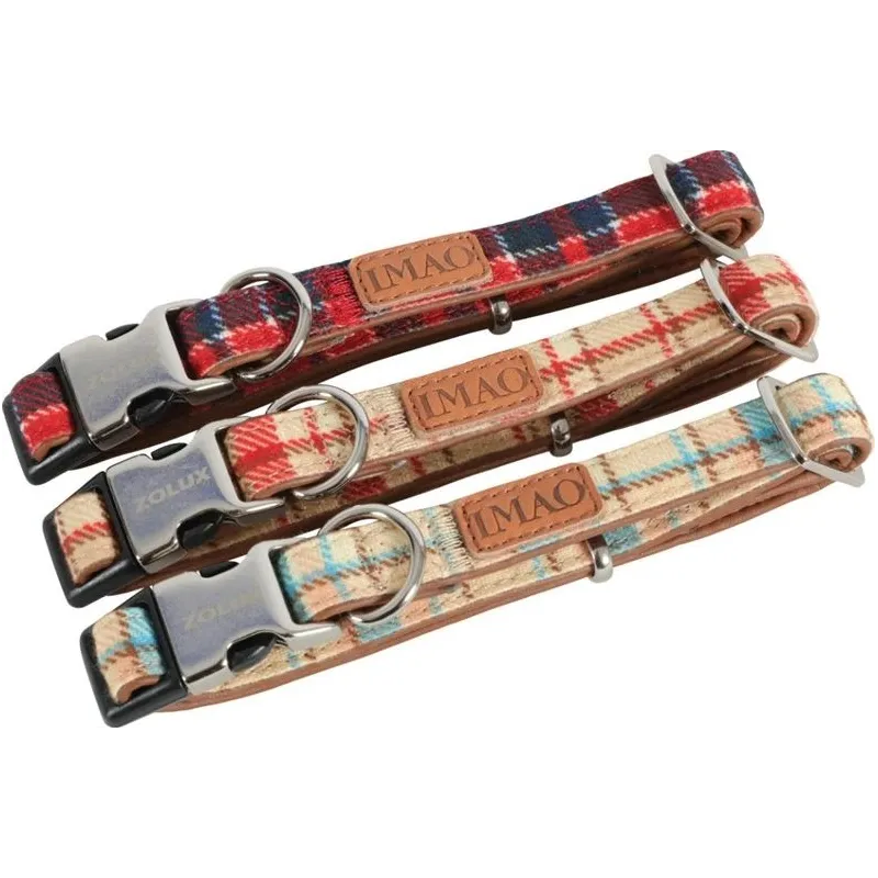 Antkaklis šunims Zolux Scott, ruda sp.-žydra sp., 1200 mm x 25 mm, 120