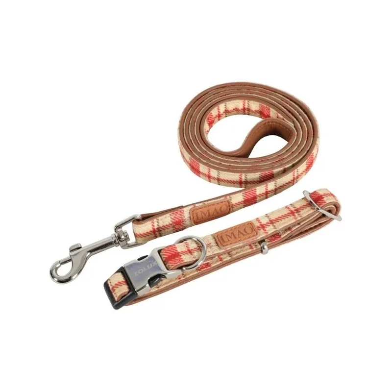 Kaklasiksna suņiem Zolux Scott, brūna krās.-sarkana krās., 1200 mm x 15 mm, 120