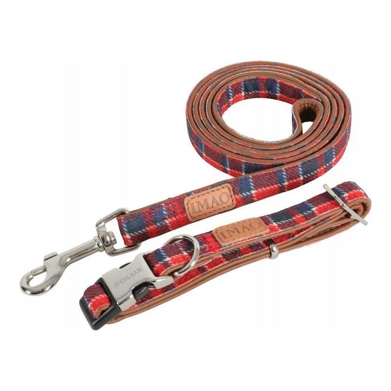 Kakla siksna suņiem scott 20mm zila