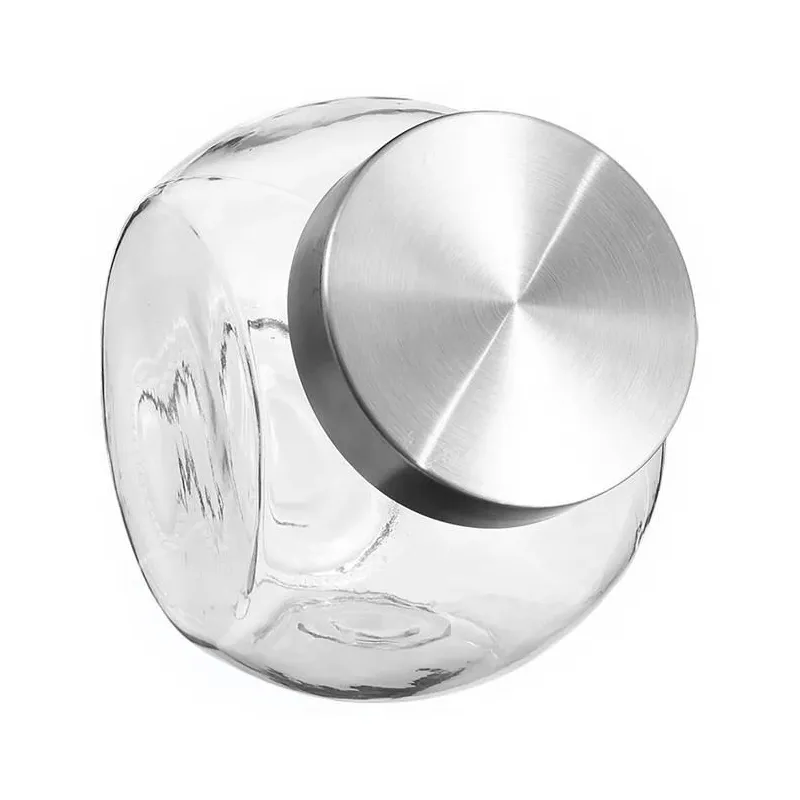 Lielapjoma produktu konteiners 146694, 2.1 l, caurspīdīga krās.-sudraba krās.