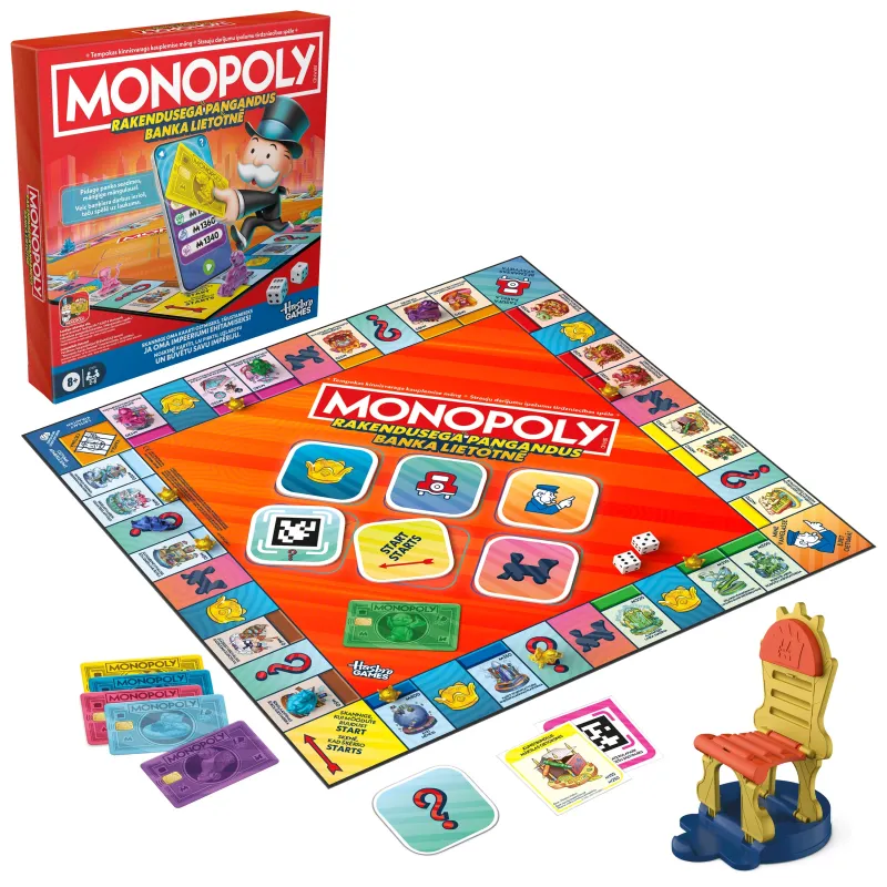 Monopols Hasbro Monopoly G1424EL, LV