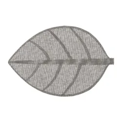 Stalo padėkliukas Leaf 118842F, 50 cm x 33 cm, Pilka sp.