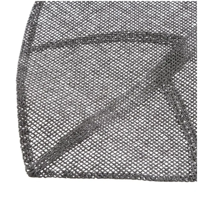 Galda paklājiņš Leaf 118842F, 50 cm x 33 cm, Pelēka krās.