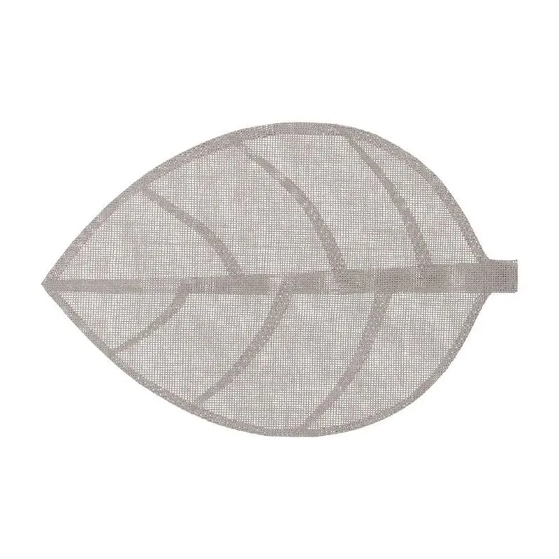 Galda paklājiņš Leaf 118842K, 50 cm x 33 cm, Brūna krās.