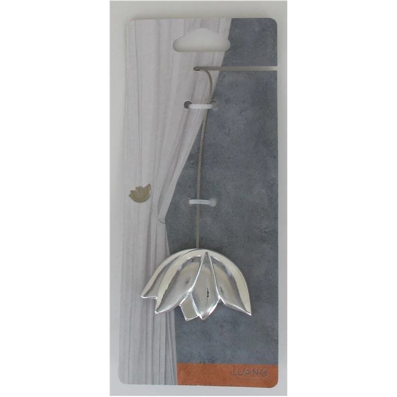 Aizkari turētājs ar magnētu Tulipe, hroms