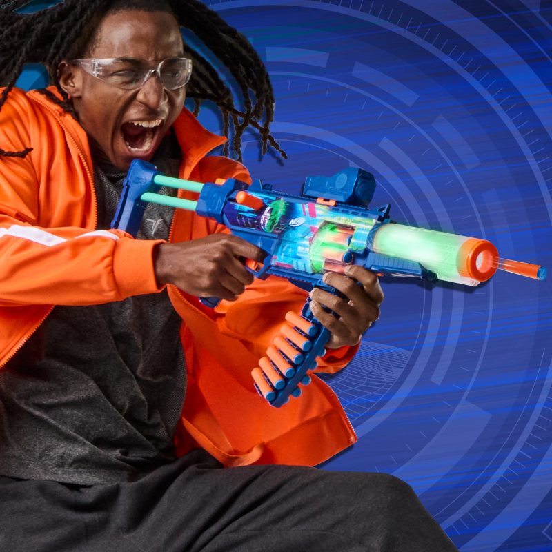 NERF Loadout blasteris Cyberlight Ghost