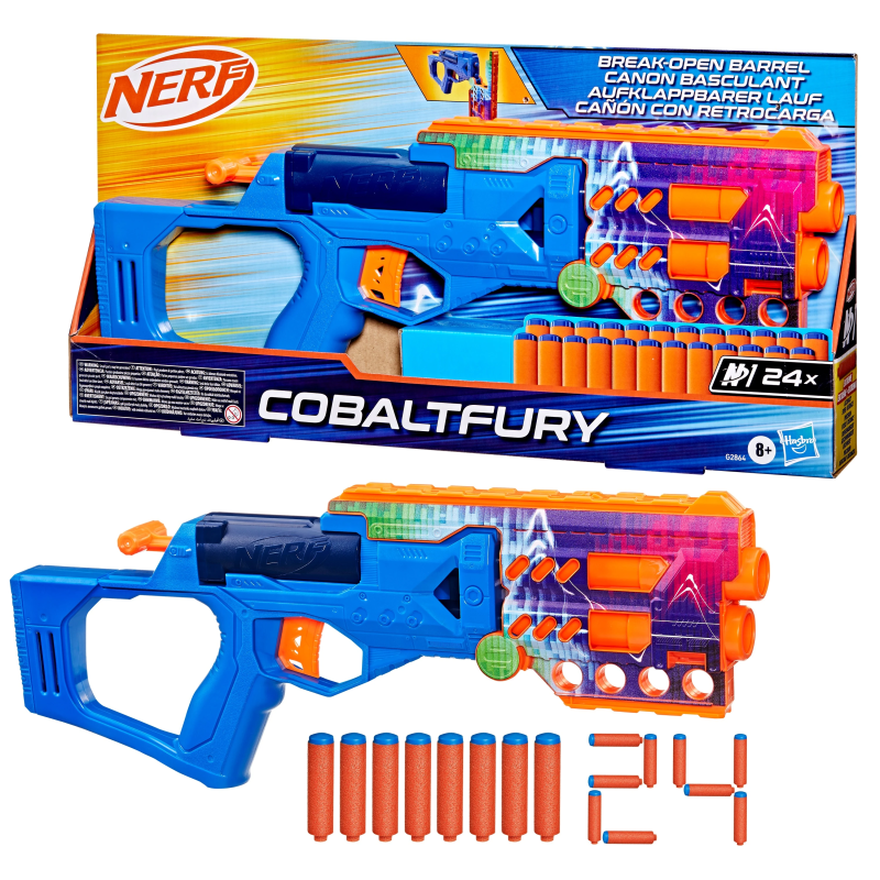 NERF N sērija bslasteris Cobaltfury