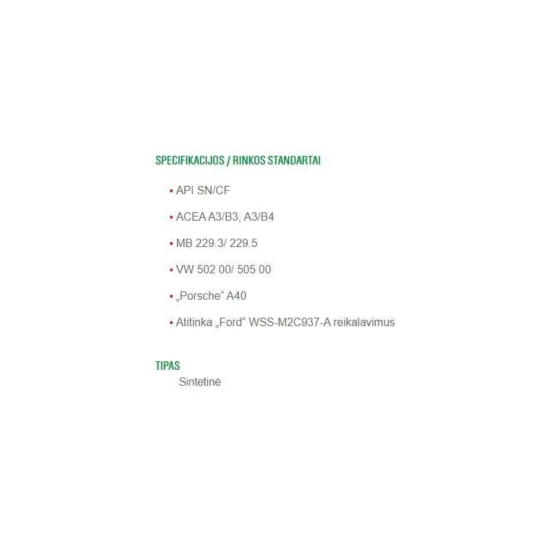 Motoreļļa Castrol Edge Titanium FST A3-B4 0W - 40, sintētiskais, 1 l