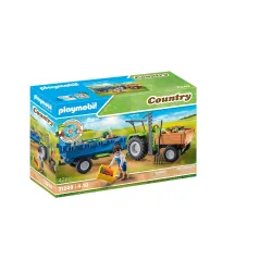 Konstruktors playmobil traktors 71249