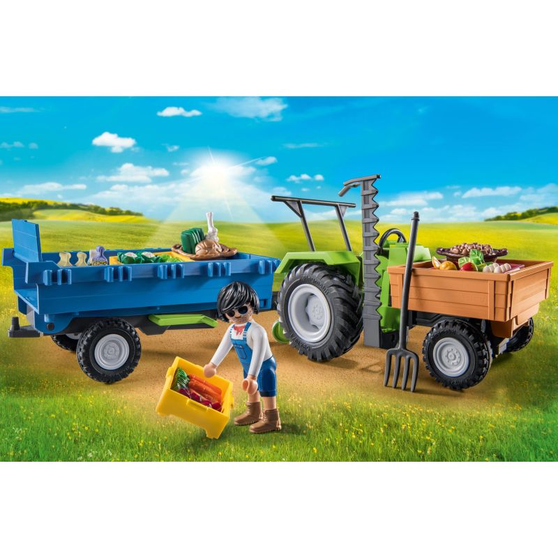Konstruktors Playmobil Country Traktors ar ūdens tvertni 71249