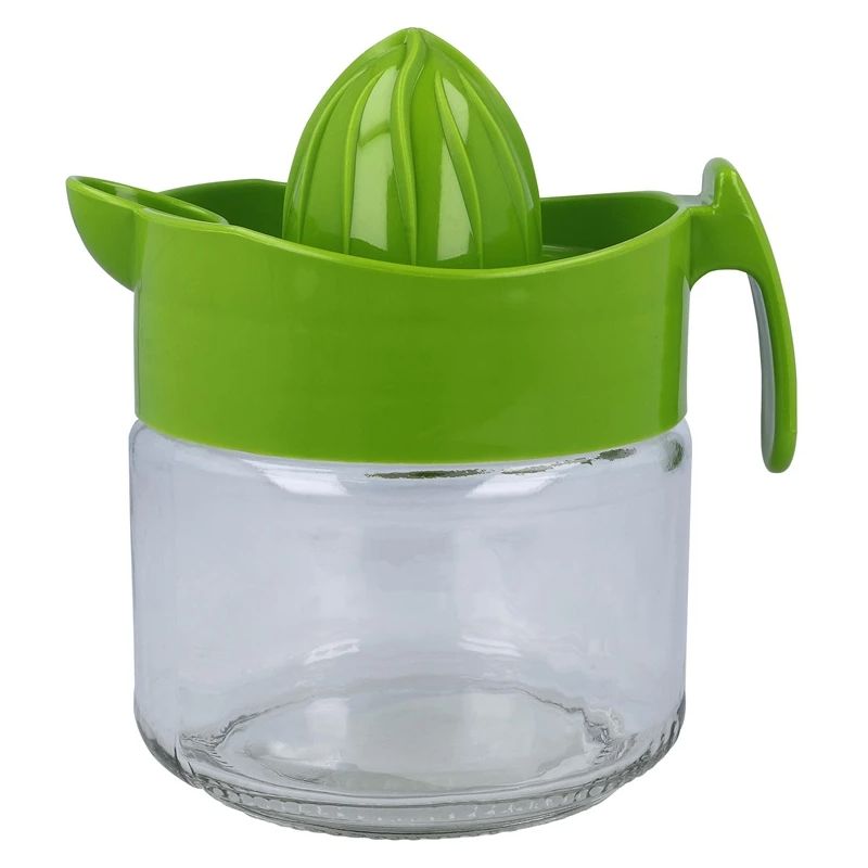 Citrusaugļu sulu spiede J.E.SCHUM 732768, caurspīdīga krās.-zaļa krās.