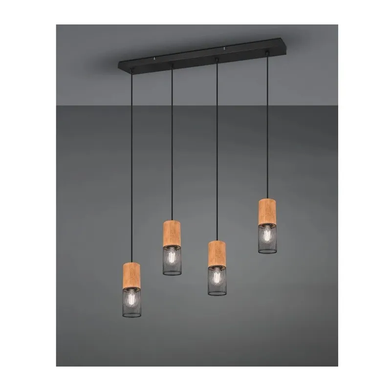 Lampa karināms Trio Tosh, E27, 4 x 40 W