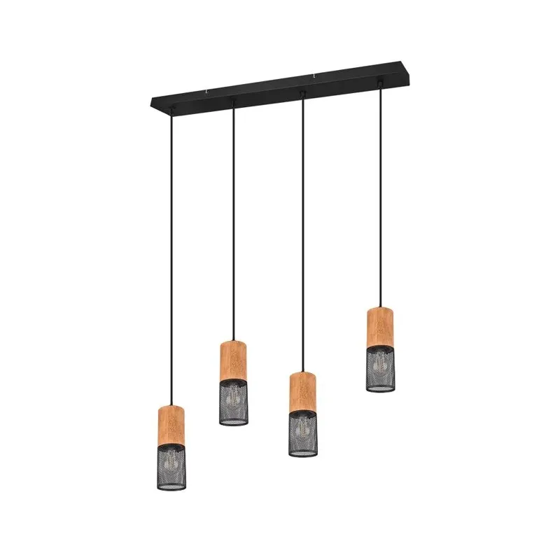 Lampa karināms Trio Tosh, E27, 4 x 40 W