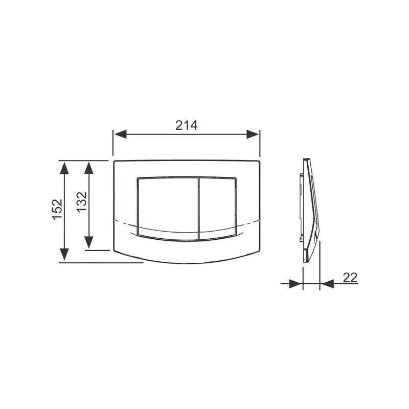 Ūdens novadīšanas poga 9240200 “ambia” ,tece,