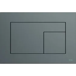 Vandens nuleidimo mygtukas Tece Velvet. pilka