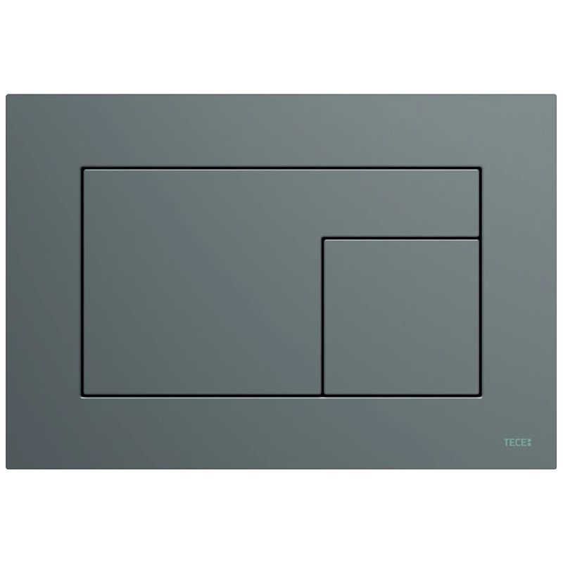 Ūdens nolaišanas poga Tece Velvet, pelēka