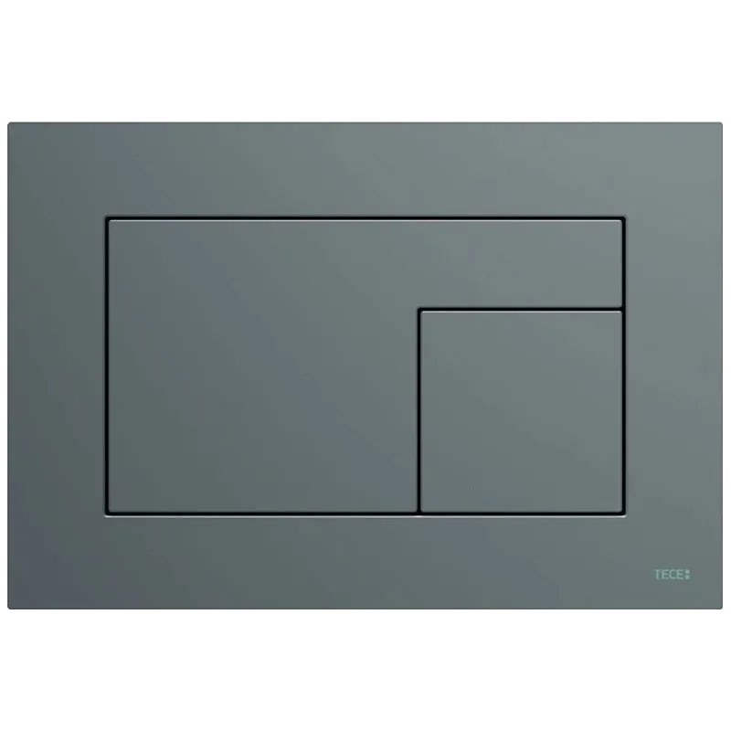 Ūdens nolaišanas poga Tece Velvet, pelēka