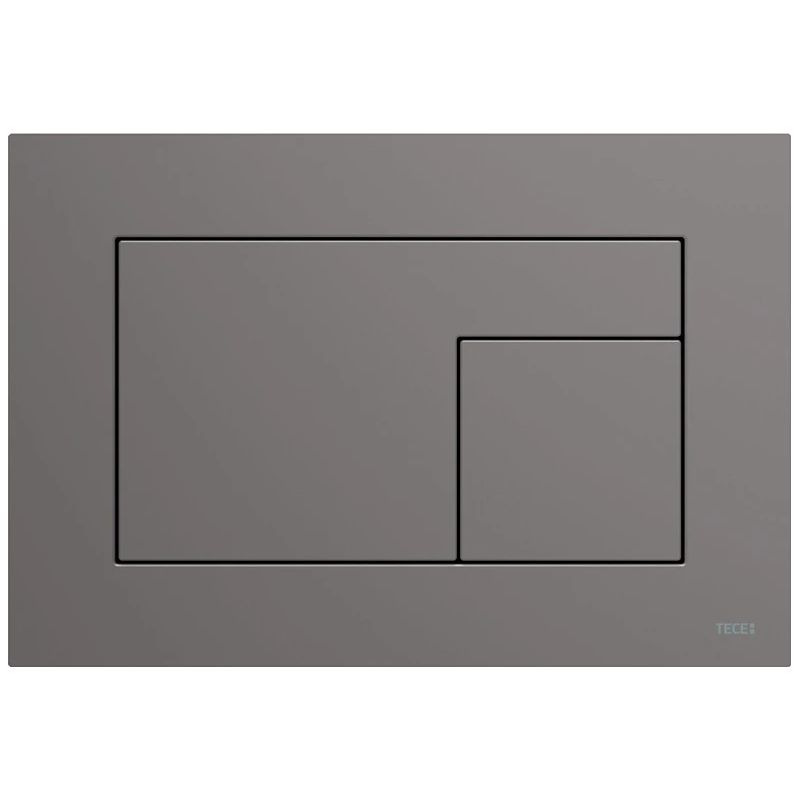 Ūdens nolaišanas poga Tece Velvet, pelēka