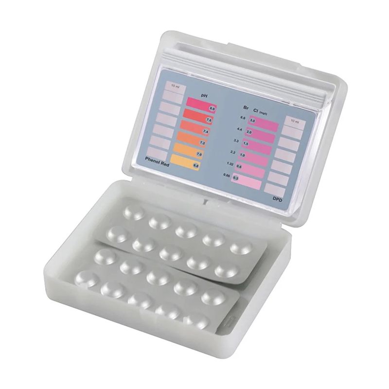 Tabletės baseino pH testavimui, 20 vnt.