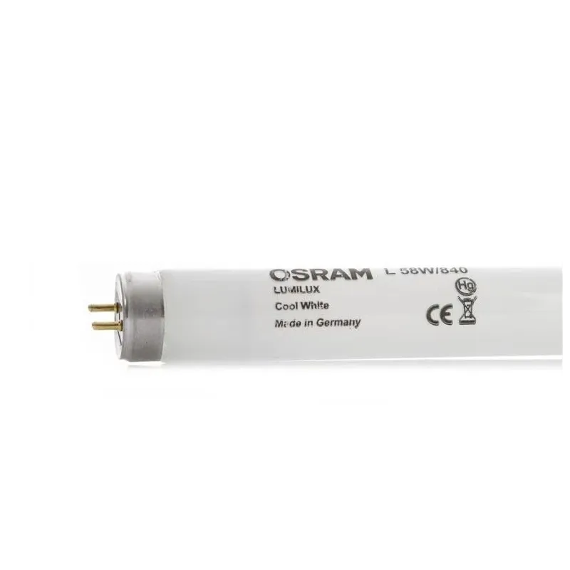 Spuldze Osram Luminiscējošā spuldze, T8, 4000 °K, G13, 58 W, 5200 lm