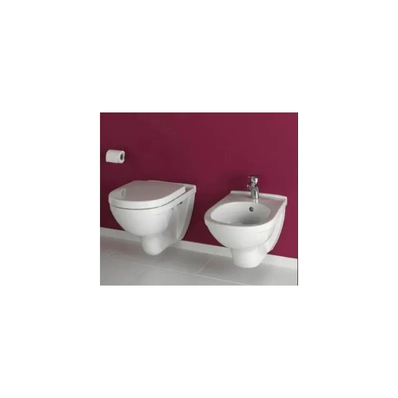 Tualete, pakarināms Villeroy & Boch O.Novo 5660HR01, ar vāku, 360 mm x 560 mm