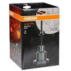 Ledvance vintage black ceiling lamp