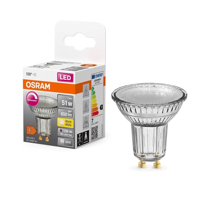 Spuldze led par16 7w gu10 927 dimer