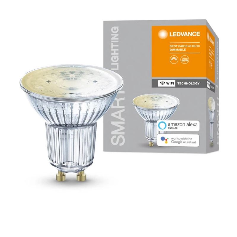 Viedā spuldze Ledvance LED, PAR16, 2700 °K, GU10, 5 W, 350 lm