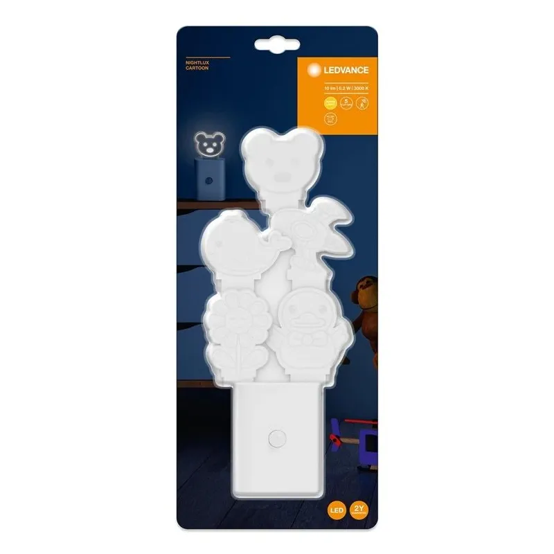 Naktinis šviestuvas Ledvance NIGHTLUX CARTOON 4058075575592, 0.2 W, IP20