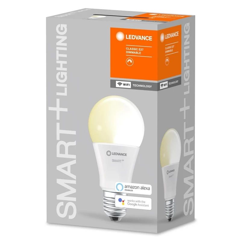 Led spuldze smart wifi a60 9w e27 806lm