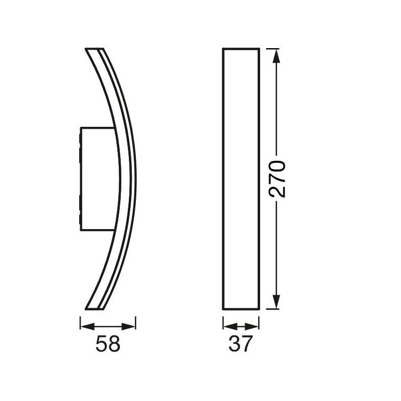Šviest sien ledvance endura style 7w