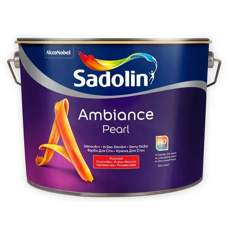 Krāsa Sadolin Ambiance Pearl BW 10L