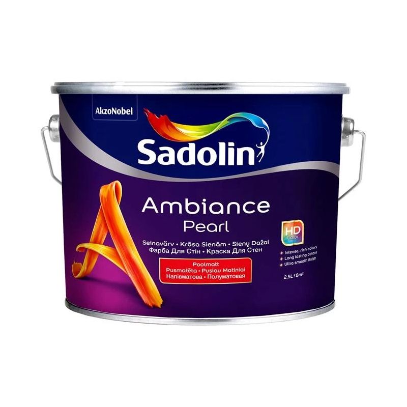 Krāsas SADOLIN AMBIANCE PEARL BC. 2.33 l