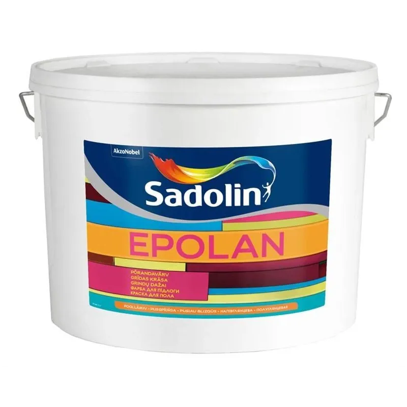 Grindų dažai Sadolin Epolan. balti. 5 l