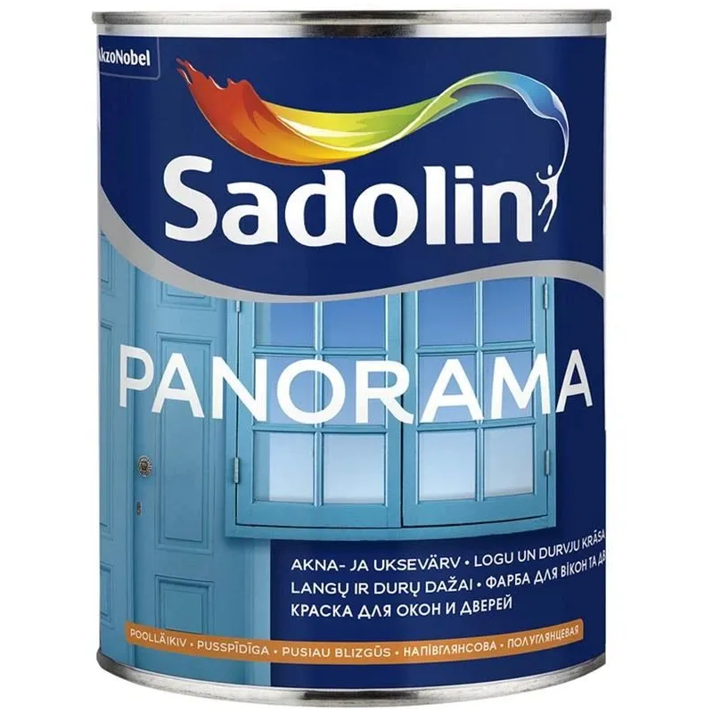 Krāsa logu un durvju panorama 1l